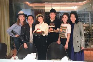 孙俪香港庆35岁生日 与老公邓超逛超市