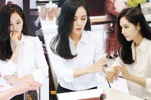 35岁韩佳人路人抓拍照又美又仙