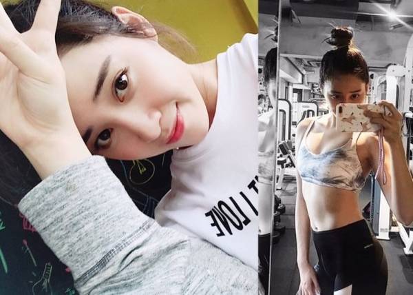 欧阳妮妮为减重节食却伤到胃 直呼受不了了|欧阳妮妮|减肥|健身_新浪娱乐_新浪网