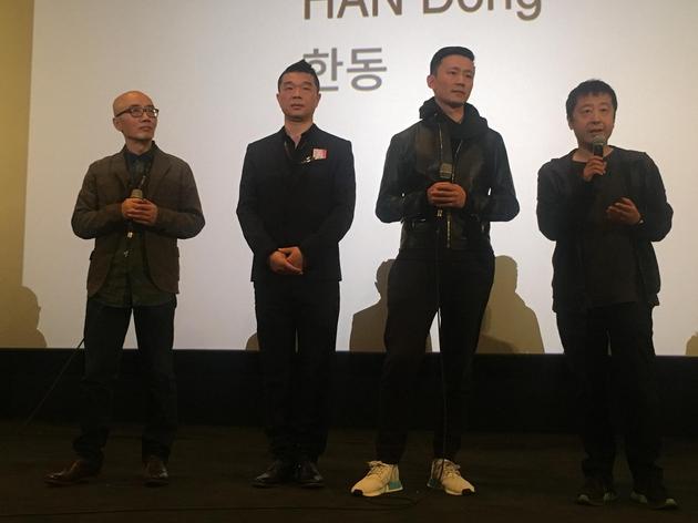 电影放映前,监制贾樟柯的出场引来观众尖叫和掌声
