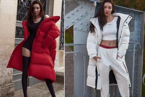 宣美法国拍大片身材超辣 街头秀长腿