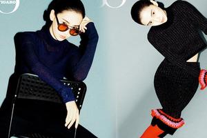 Angelababy玩转复古潮流 炫酷又甜美