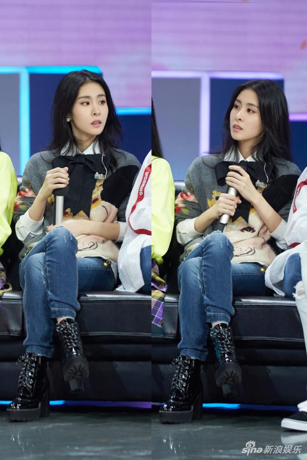 张碧晨二登《快乐大本营》 为公益倾情献唱|张