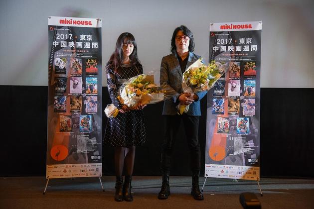 李梦与导演胡雪桦