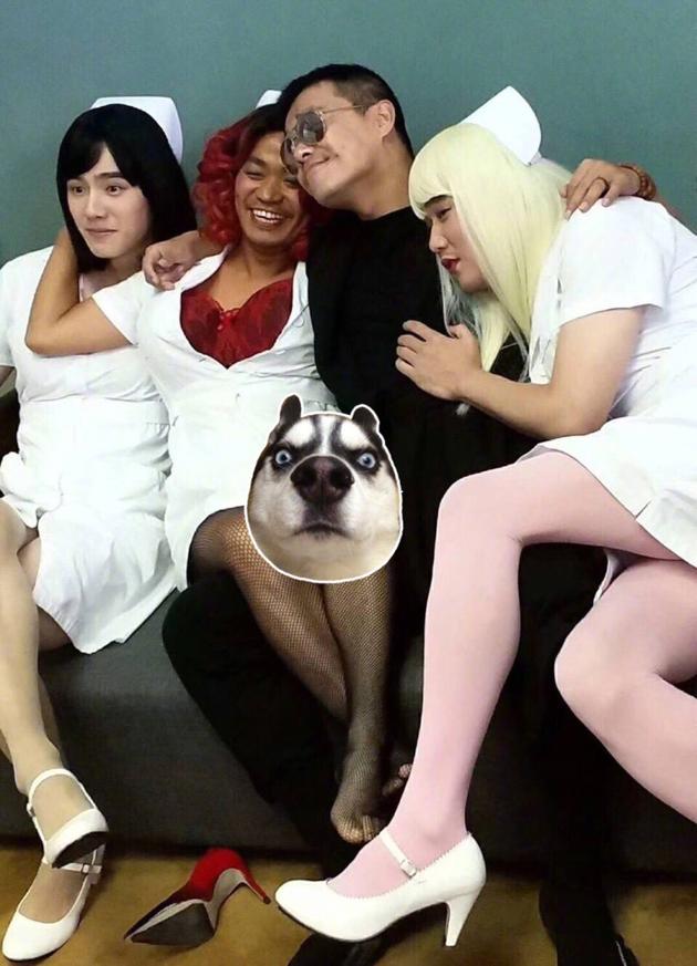 护士装刘昊然渔网袜王宝强