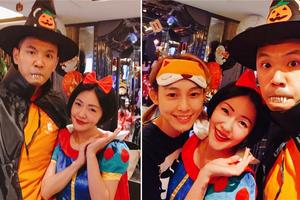 范玮琪晒万圣节狂欢照 小S扮白雪公主