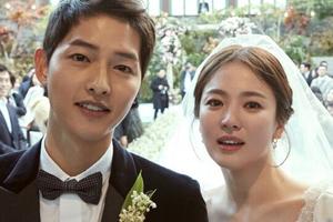 宋仲基宋慧乔婚纱照首曝光 美好似韩剧