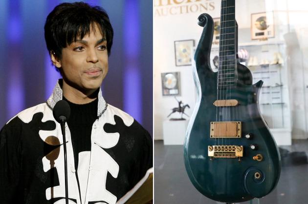 王子的吉他拍出70万美金