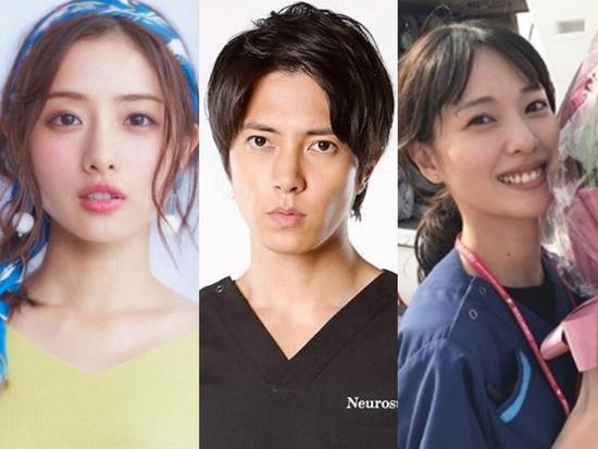 石原里美、山下智久、户田惠梨香