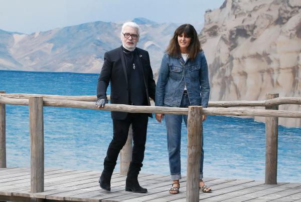 Virginie Viard和Karl Lagerfeld 东方IC 资料