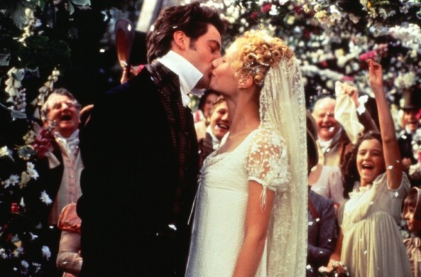 格温妮斯在《芳心爱漫游》中做过新娘。