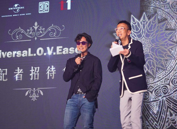 陈奕迅续约记者会