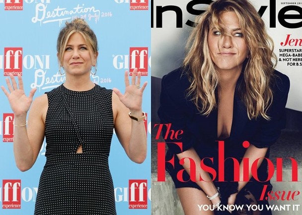 詹妮弗·安妮斯頓（Jennifer Aniston）登上雜誌封面