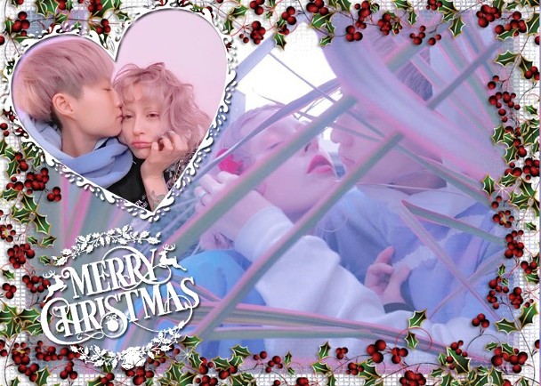 小龙女吴卓林圣诞晒图秀恩爱。