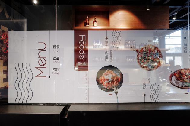 今年的电影宫餐吧更像个正式的西餐店了