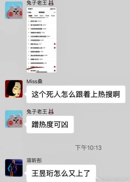 网曝桑洁工作群聊天记录