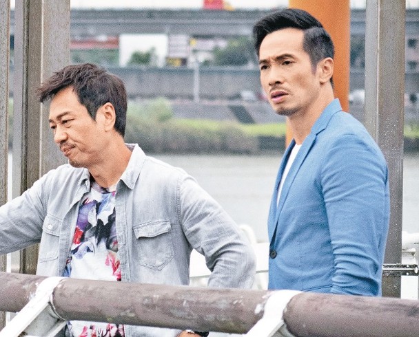 黎耀祥、陈豪当街厮杀