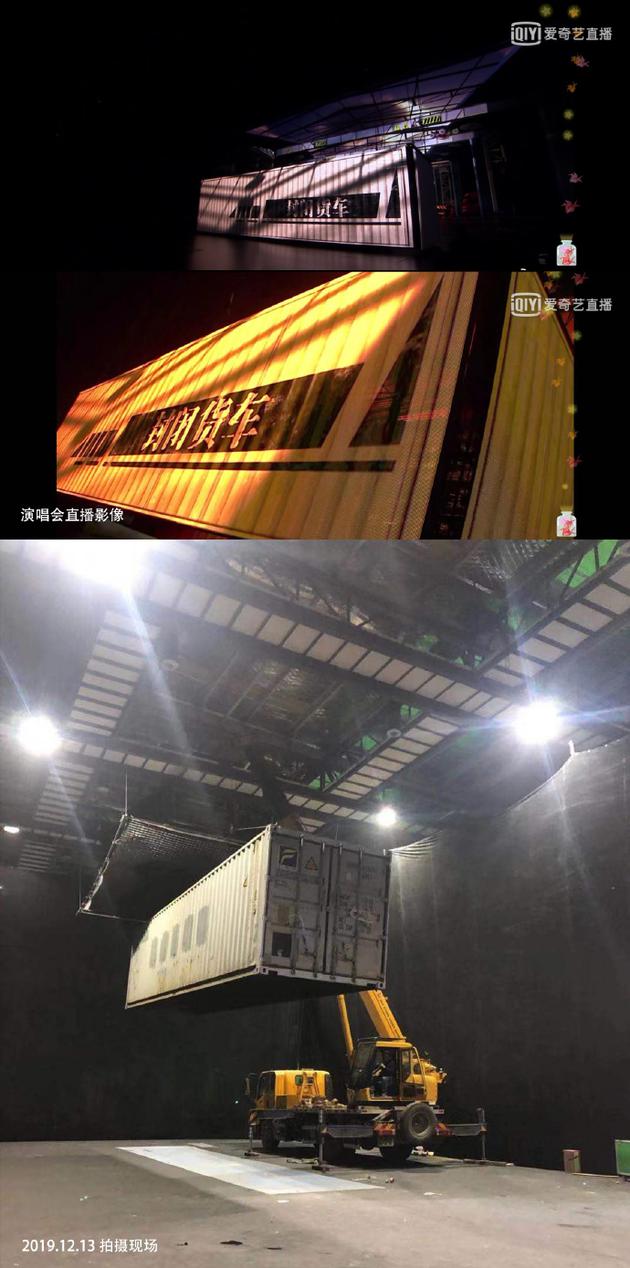 封闭货车场景
