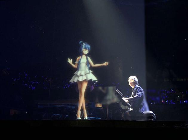 洛天依团队打造虚拟演唱会初音未来洛天依将同台- 娱乐新闻- 海泡新闻网