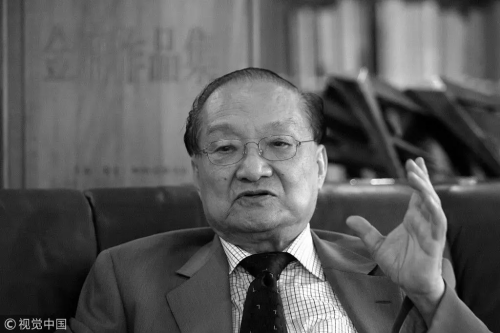 金庸逝世