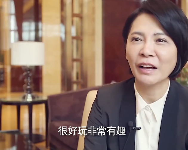柴智屏接受采访