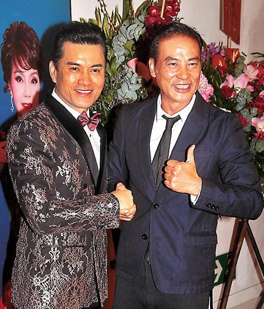 呂良偉和任達華(右)都是好戲之人,惺惺相惜。