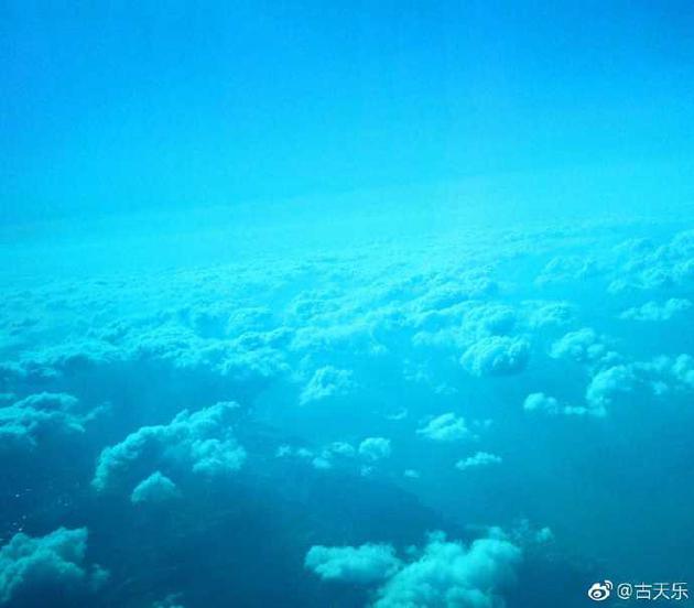 古天乐晒天空照片悼念逝者