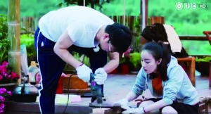 王迅制作秋千