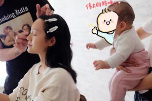 朱丹首次曝光半岁女儿全身照幸福感爆棚