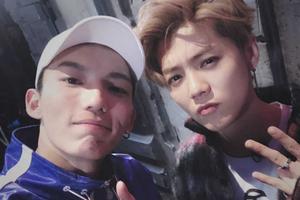 鹿晗舞蹈室学舞 与草鱼帅气再同框