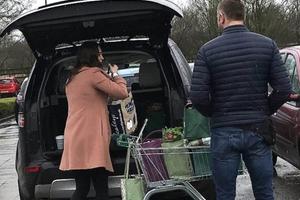 临盆在即！凯特王妃自力更生超市采购