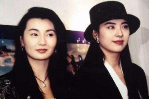 王祖贤旧照曝光 与张曼玉同框清纯可人