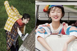 周冬雨大片活泼似小猴子 传递快乐能量