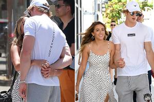 甜腻！汪可盈与“劈叉哥”牵手搂抱激吻