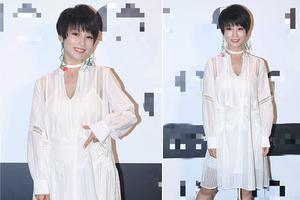 吴京娇妻谢楠亮相衣着宽松巧遮六月孕肚