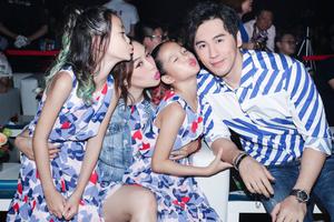 钟丽缇一家同庆二女儿10岁生日场面温馨