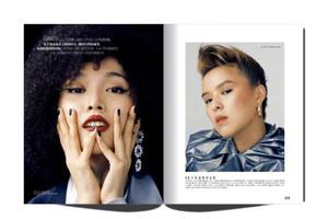 火箭少女杂志预告 复古造型画风突变