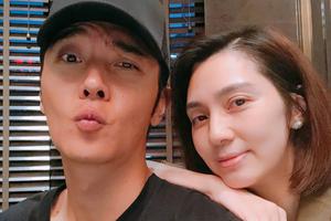 张丹峰洪欣亲密依偎 起诉不实言论维权