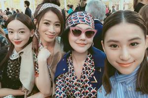 佘诗曼吴谨言小s何超莲四美同框各有风姿