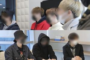 十位受害人练习生今日接受媒体访问。