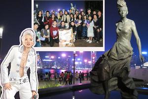 梅艳芳星光大道铜像