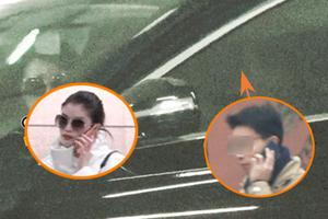 恋爱了？超模何穗与男子车内密会3小时