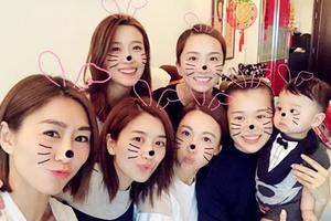 胡杏儿回老家度元宵 儿子双眼皮吸睛