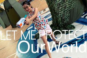 Neinei变身阿丽塔活泼可爱