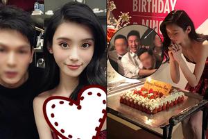 奚梦瑶30岁生日趴 何猷君大醉满脸通红