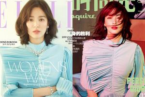 “社会姐”张雨绮撞衫宋慧乔