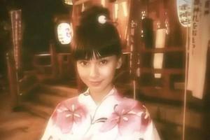 Angelababy和服旧照曝光 混血颜值洋气甜美