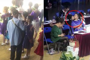 女儿参加比赛文章马伊琍为爱马加油打气