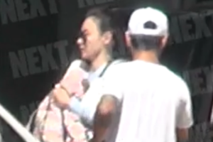 张柏芝三胎首曝光！弟弟张豪龙贴身护送