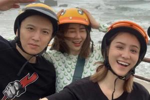 张馨月开心晒合影把林峯裁掉